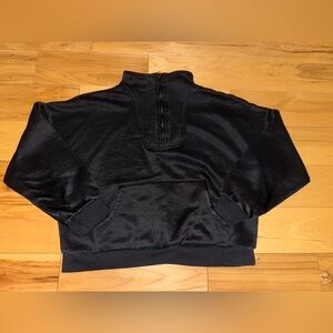 Black half zip